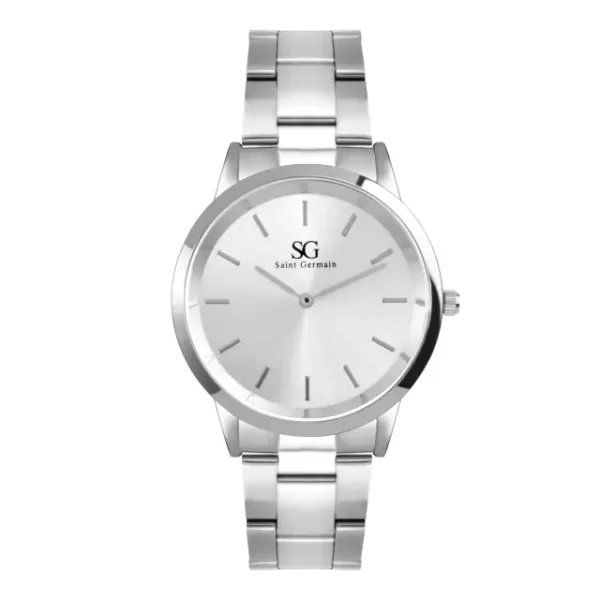 Relogio Feminino Belmont Full Silver 40mm