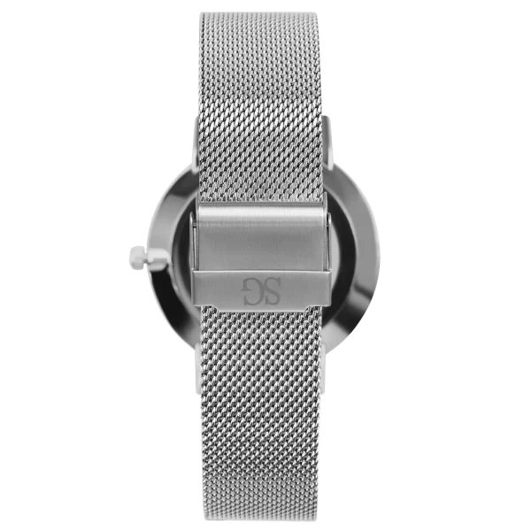 Relogio Saint Germain Harlem Black Silver 32mm - Image 4
