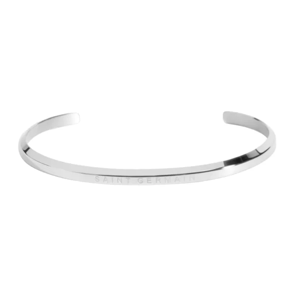 Relogio Feminino Quadrado Square Harlem Silver + Bracelete Prata - Image 2